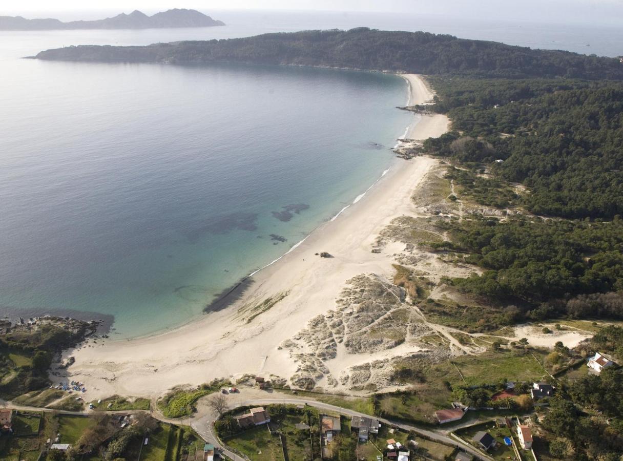 Cabana Rustica En Plena Naturaleza En Playa De Nerga, Ria De Vigo, Ио Экстерьер фото